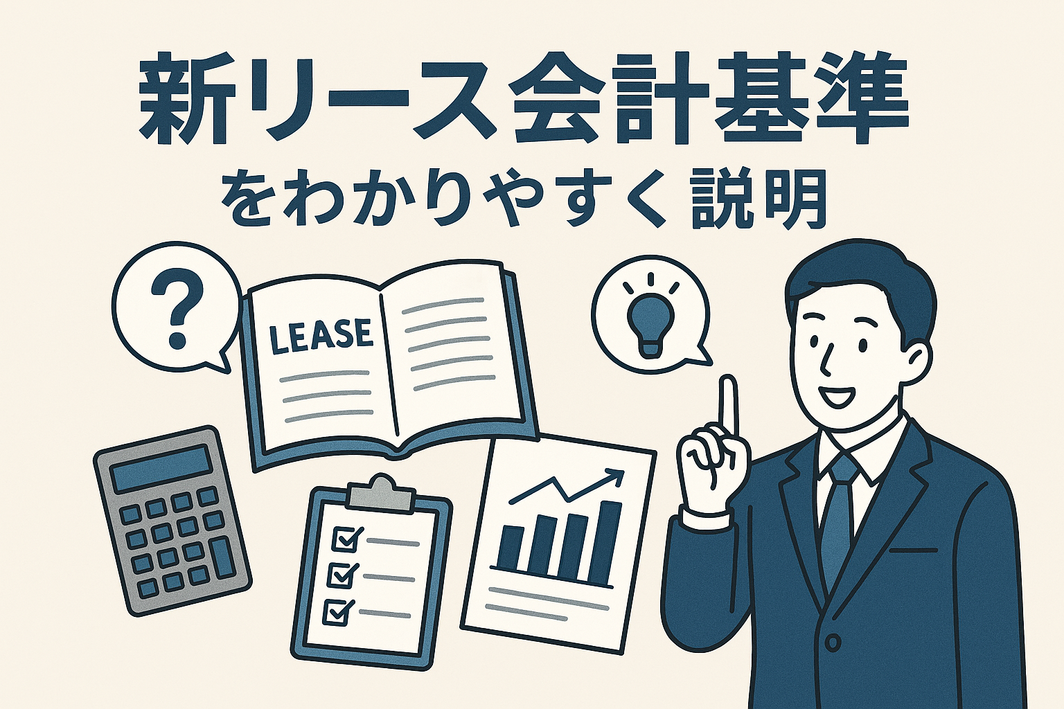 新リース会計基準とは？企業に与える影響や必要な準備をわかりやすく解説！