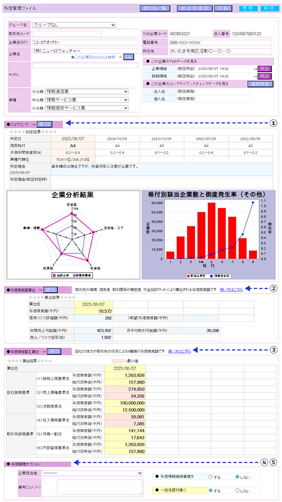 サンプル_与信管理ファイル
